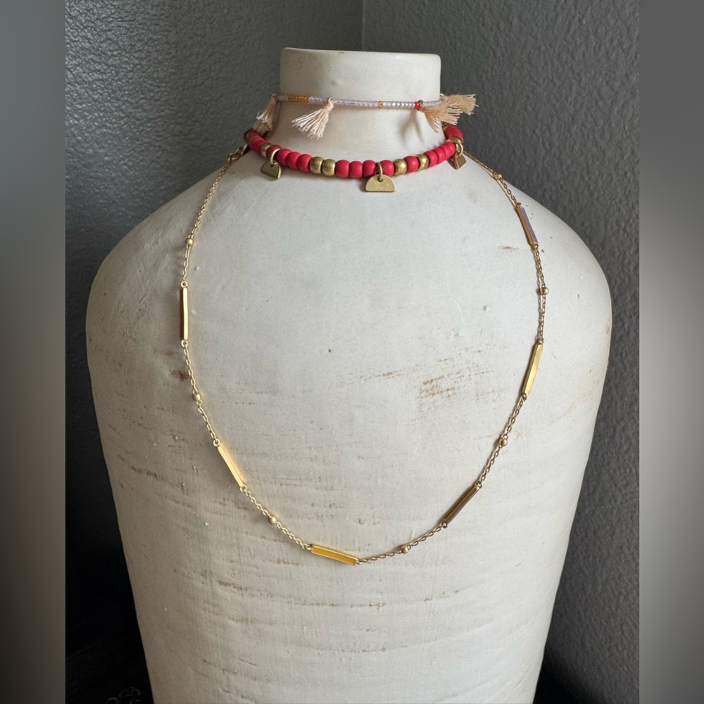 Madewell Necklace and Bracelets Set